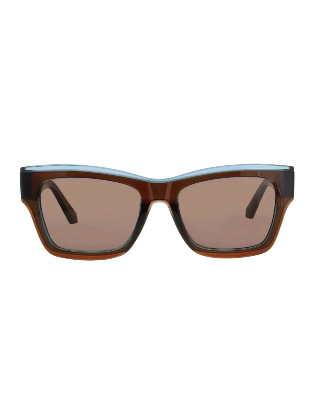 NEW Calvin Klein Jeans CKJ24609S Taupe Square Sunglasses 53mm – New with Case